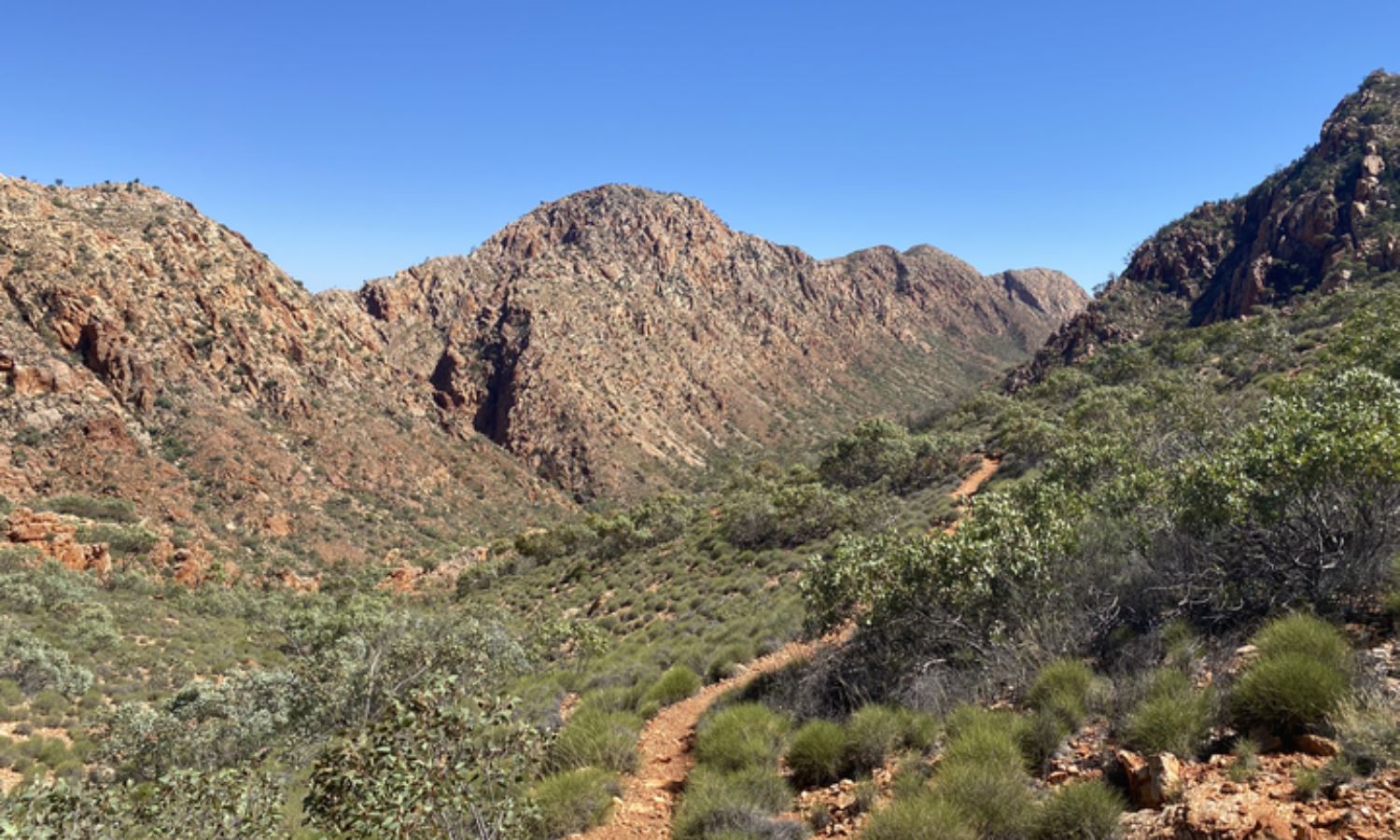 A scenic hike