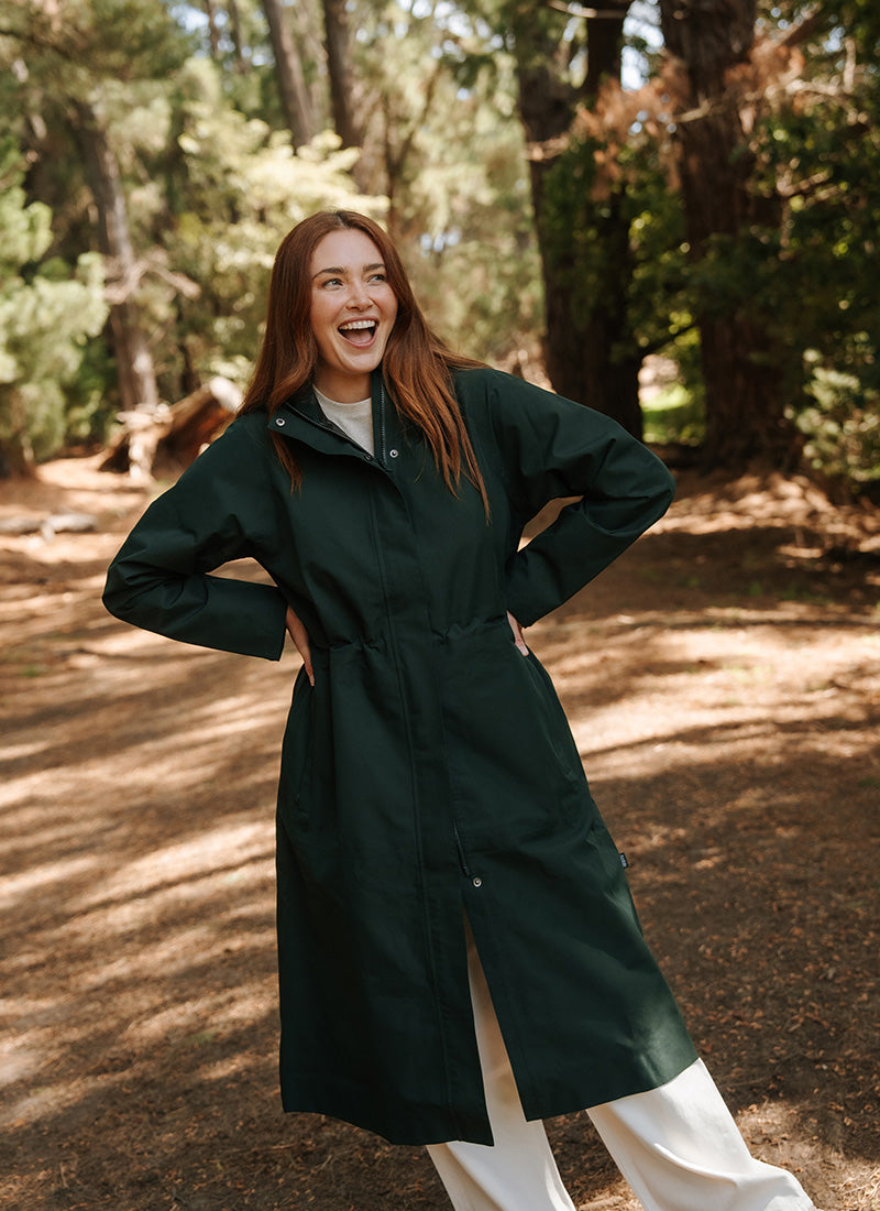 Ovalander Waterproof Jacket - Eucalyptus