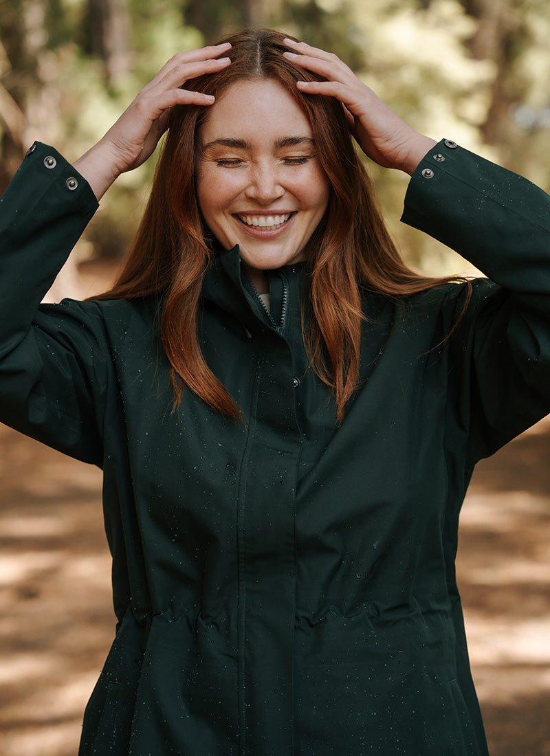 Ovalander Waterproof Jacket - Eucalyptus