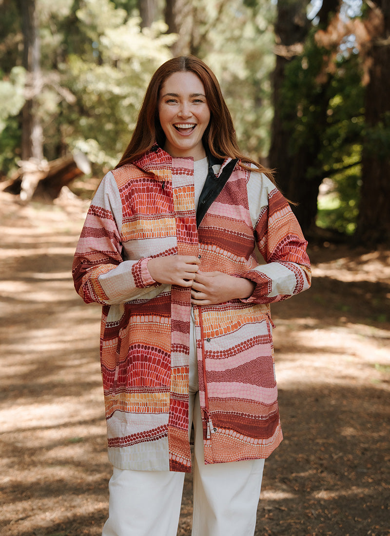 Refuge Waterproof Jacket - Burnt Birarr