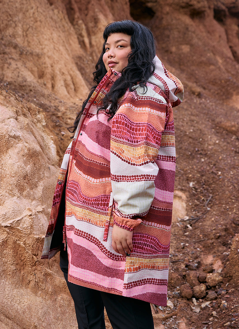 Refuge Waterproof Jacket - Burnt Birarr