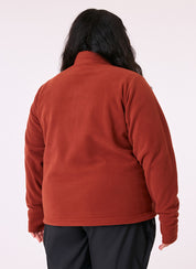 Sugarloaf Fleece Jumper - Terracotta