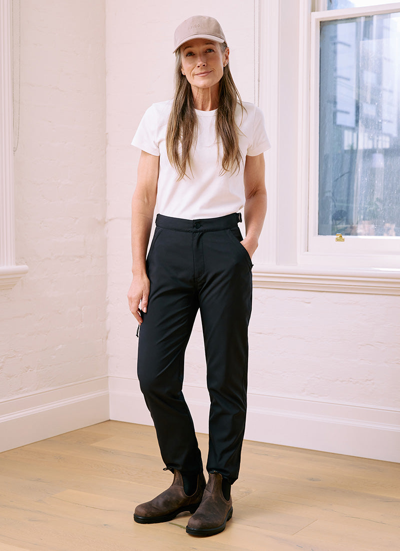 Terra Pant Short Length - Black